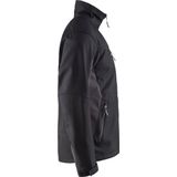 BLAKLÄDER® unisex Softshelljacke 4950 schwarz, dunkelgrau Größe 4XL