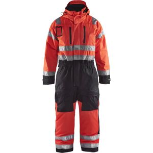 Blåkläder - 6763-1977 - Winteroverall - Rood/Zwart - High Vis