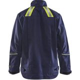 Blåkläder 4801-1501 Lasjack Marineblauw/Geel maat 4XL