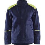 Blåkläder 4801-1501 Lasjack Marineblauw/Geel maat 4XL
