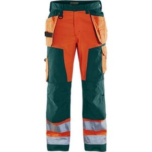 Blåkläder - 1568-1811 - High Vis Werkbroek - Oranje/Groen