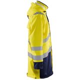 Blåkläder - 4326-2005 - Regenjas - High Vis Geel/Marineblauw - Waterdicht Materiaal