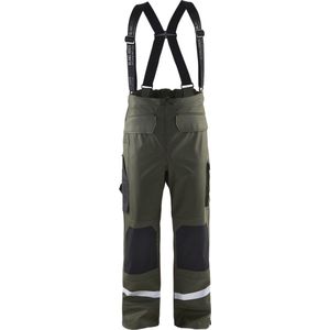 Blåkläder - Regenbroek - Army Groen - Duurzaam - Wind- en Waterdicht