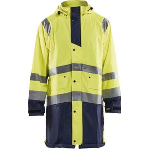 Blåkläder - 4324-2000 - Regenjas - High Vis Geel/Marineblauw - Waterdicht
