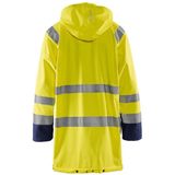 Blåkläder - 4324-2000 Regenjas - High Vis Geel/Marineblauw - Waterdicht Materiaal