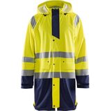 Blåkläder - 4324-2000 Regenjas - High Vis Geel/Marineblauw - Waterdicht Materiaal