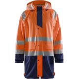 Blåkläder - 4324-2000 - Regenjas - High Vis Oranje/Marineblauw - Waterdicht