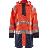 Blåkläder - 4324-2000 - Regenjas - High Vis Oranje/Marineblauw - Waterdicht