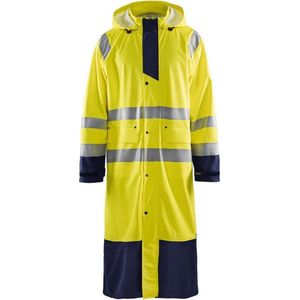 Blåkläder - 4325-2000 - Regenjas - High Vis Geel/Marineblauw - Waterdicht