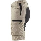 Blaklader Dames Service Short met stretch 7149-1845 - Rood/Zwart