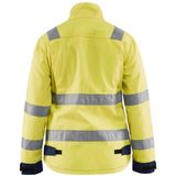 Blaklader Dames jack High Vis 4903-1811 - High Vis Geel/Marineblauw