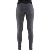 Onderbroek lang Dames, 100% Merino WARM 7201 - grijs/zwart