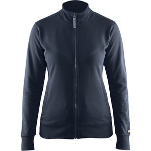 Blåkläder - 3372-1158 - Dames Sweatshirt - Donker Marineblauw - 100% Katoen