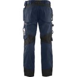 Blaklader 1555 Werkbroek - Zwart - 65% Polyester 35% Katoen - CORDURA® Versterkt