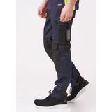 Blaklader 1555 Werkbroek - Zwart - 65% Polyester 35% Katoen - CORDURA® Versterkt