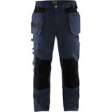 Blaklader 1555 Werkbroek - Zwart - 65% Polyester 35% Katoen - CORDURA® Versterkt