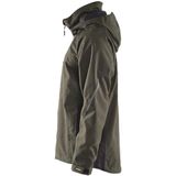 Blåkläder 4890-1977 Lichtgewicht winterjas Groen/Zwart maat L
