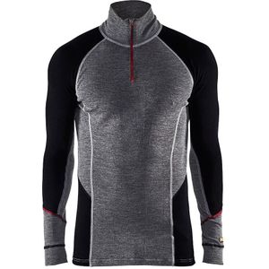 Blaklader - Merino XWARM - Onderhemd - Tweekleurig - Zip-neck