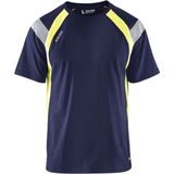 Blaklader - 3332 T-shirt Visible - T-shirt - Geel - Katoen/Polyester