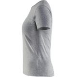 Blåkläder - Dames T-Shirt - Grijs Melange - Functioneel - Slanke Pasvorm