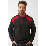 Blåkläder 3353 Sweatshirt - Bi-Colour - 100% Katoen - Hoge Kraag met Rits