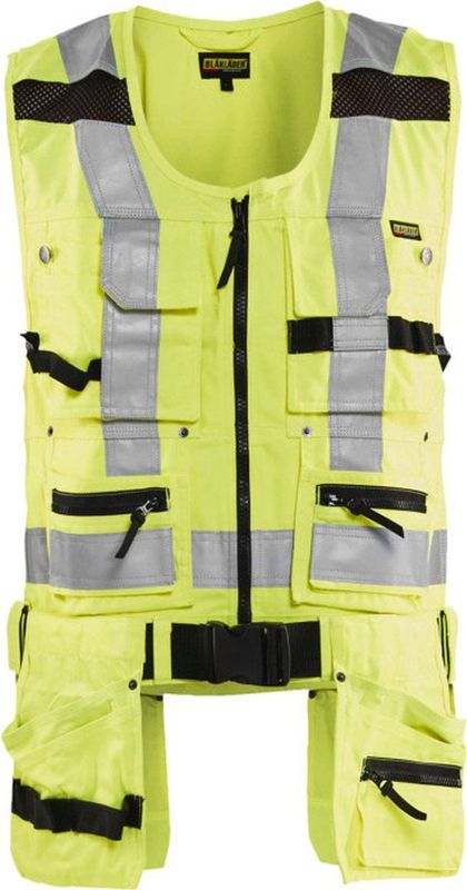 Blåkläder - 3032-1804 Werkvest - High Vis Geel - CORDURA®-versterkt