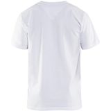 Blaklader T-Shirt V-hals 3360-1029 - Wit