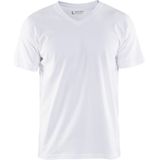 Blaklader T-Shirt V-hals 3360-1029 - Wit