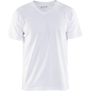 Blaklader T-Shirt V-hals 3360-1029 - Wit