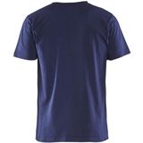 Blaklader T-Shirt V-hals 3360-1029 - Marineblauw