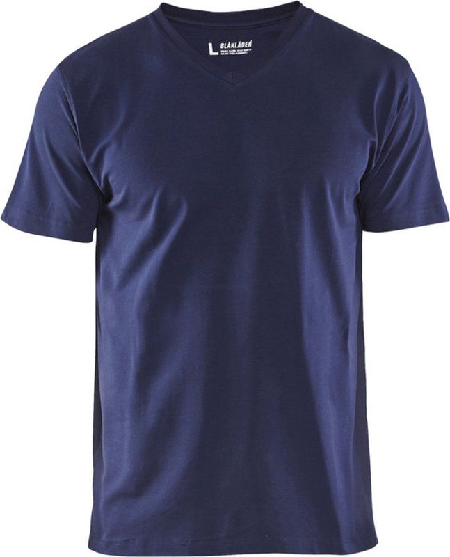 Blaklader T-Shirt V-hals 3360-1029 - Marineblauw