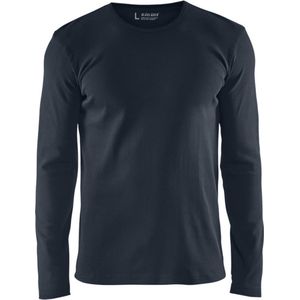 Blåkläder - T-Shirt Langemouw - Donker Marineblauw - 100% Katoen