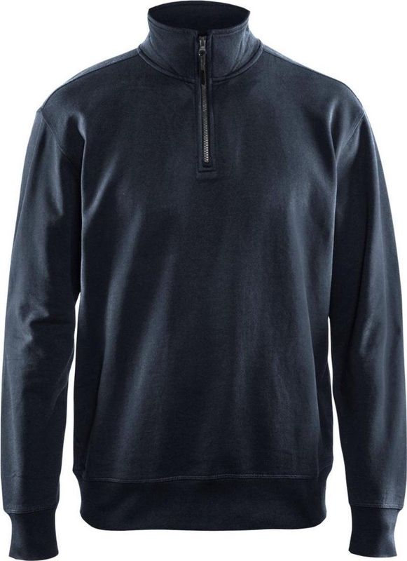 Blåkläder Sweatshirt - Donker Marineblauw - Katoen