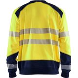 Blaklader Sweatshirt High Vis 3541-2528 - High Vis Geel/Marineblauw