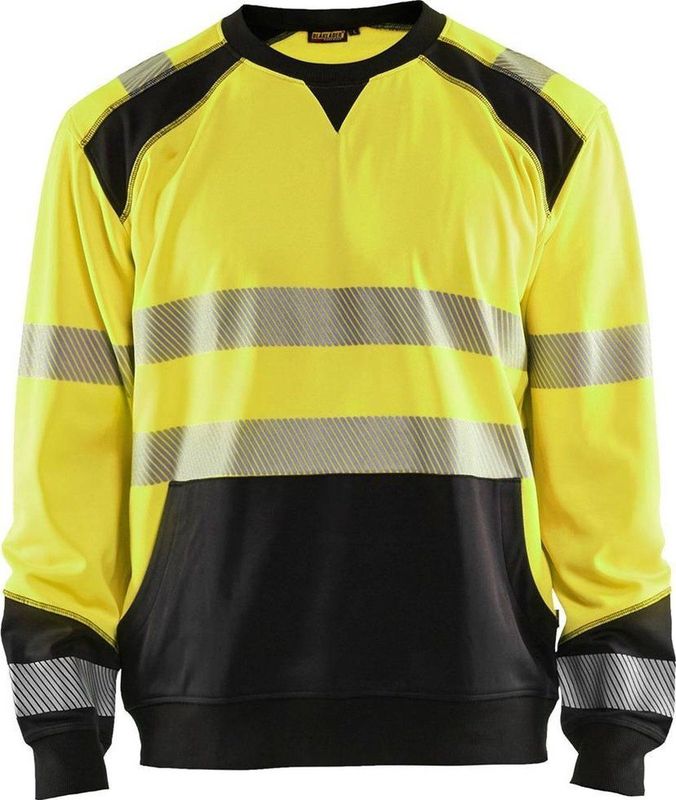 Blaklader Sweatshirt High Vis 3541-2528 - High Vis Geel/Zwart