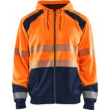 Blåkläder - 3546-2528 - Hooded Sweatshirt - High Vis Geel/Zwart - Polyester