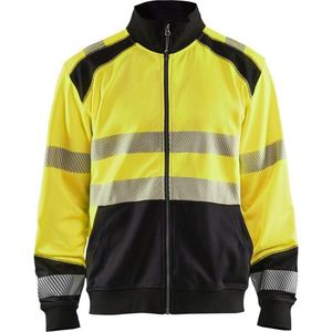 Blåkläder - 3558-2528 - Sweatshirt - High Vis Geel/Zwart - Katoen/Polyester