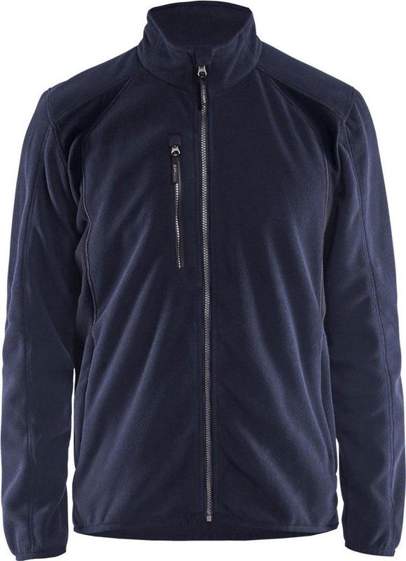 Blaklader Fleecejack 4730-2510 - Donker marineblauw/Zwart