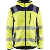 Blåkläder - 4923-2120 - Gebreid Vest met Capuchon - High Vis Geel/Marineblauw