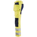 Blåkläder - 7163-1811 - Werkbroek - High Vis Geel/Marineblauw - Stretchmateriaal