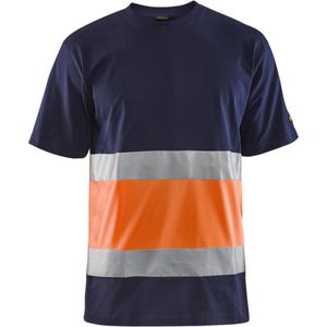 Blåkläder - 3387 T-shirt - High Vis - Katoen/Polyester - Ronde Hals