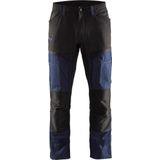 Blaklader 1456 Service Werkbroek Stretch Donkerblauw/Zwart