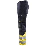 Blaklader Multinorm werkbroek Inherent 1488-1512 - Marine/High Vis Geel