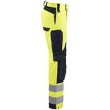 Blaklader Multinorm werkbroek Inherent 1588-1512 - High Vis Geel/Marineblauw - C146