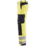 Blaklader Multinorm werkbroek Inherent 1588-1512 - High Vis Geel/Marineblauw