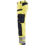 Blaklader Multinorm werkbroek Inherent 1589-1512 - High Vis Geel/Marineblauw - C146