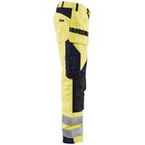 Blaklader Multinorm werkbroek Inherent 1589-1512 - High Vis Geel/Marineblauw - C146