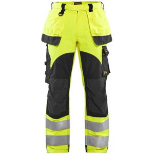 Blaklader Multinorm werkbroek Inherent 1589-1512 - High Vis Geel/Marineblauw - C146
