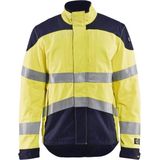 Blåkläder - 4089-1512 - Multinorm Jack - Geel/Marineblauw - Inherent Vlamvertragend Materiaal