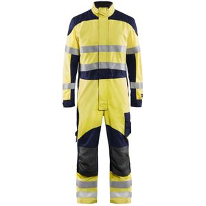 Blåkläder - 6089-1512 - Multinorm Overall - Geel/Marineblauw - Inherent Vlamvertragend